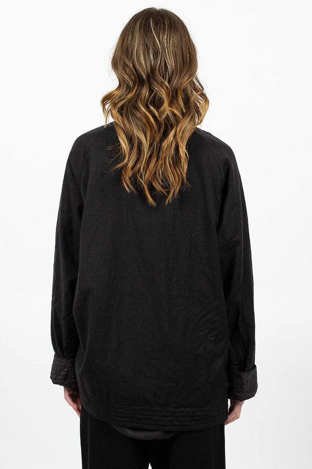 Chez Vidalenc Kasak Top Black| Tops