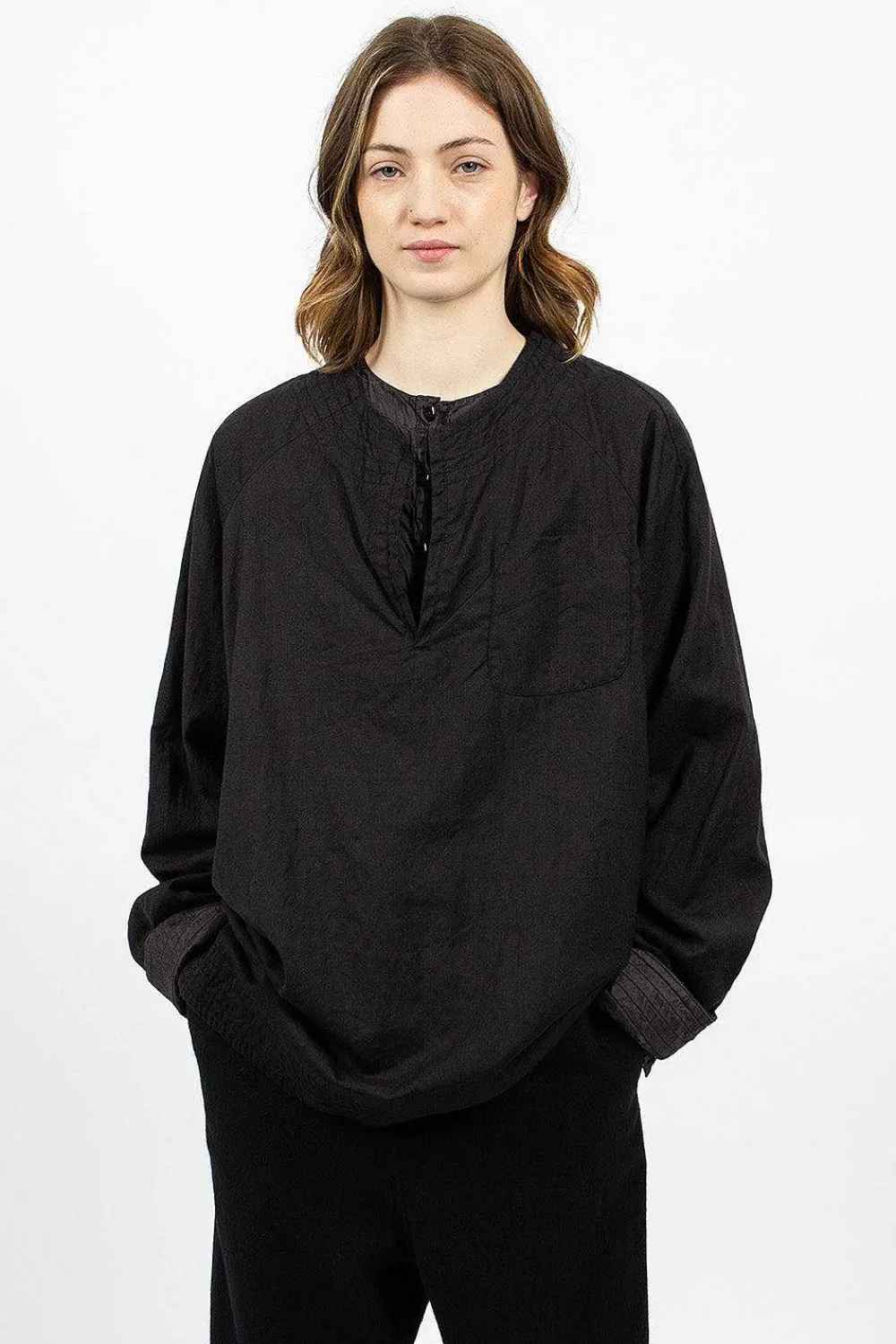 Chez Vidalenc Kasak Top Black| Tops