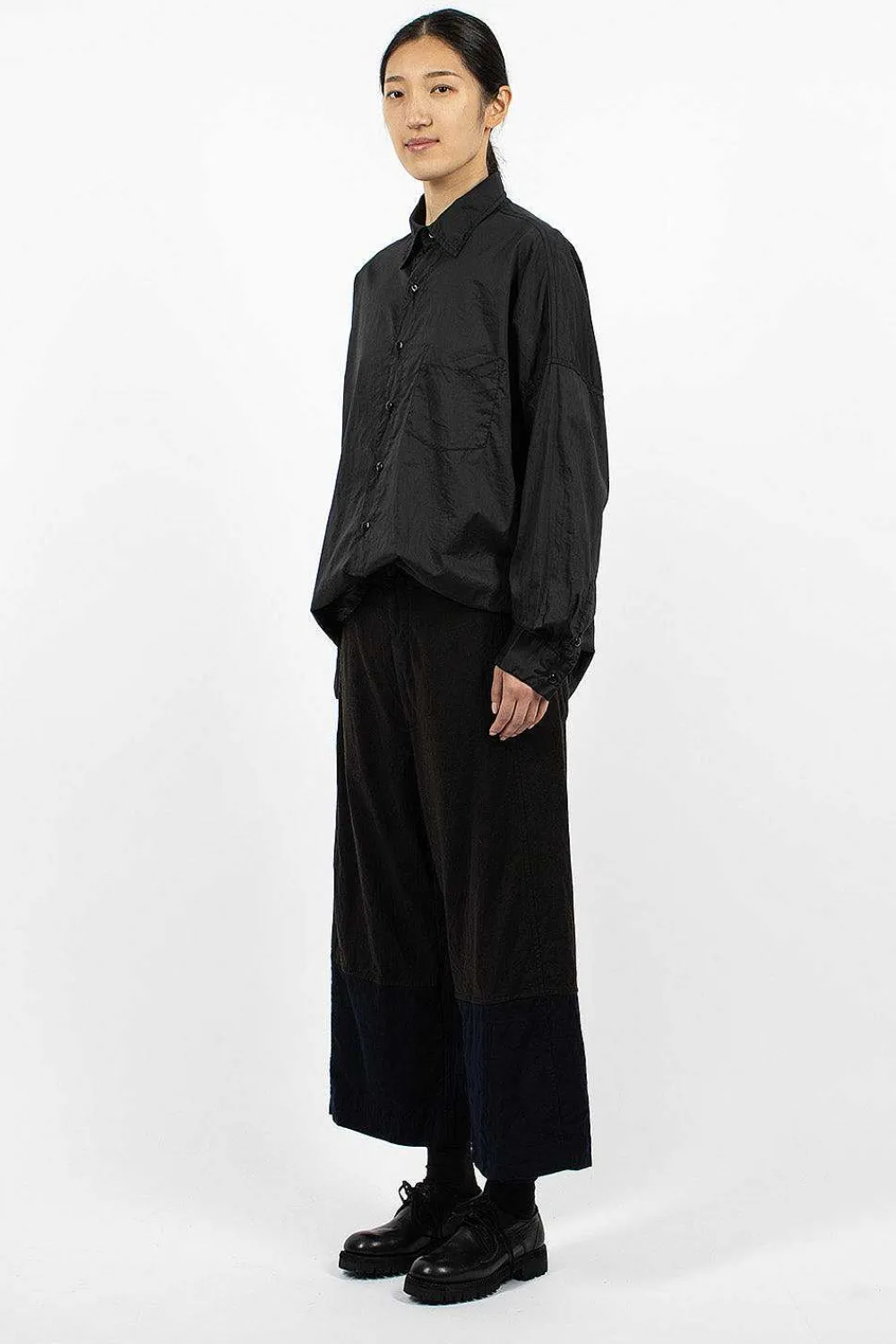 Chez Vidalenc Kati Pants L90 Wool Marl| Trousers
