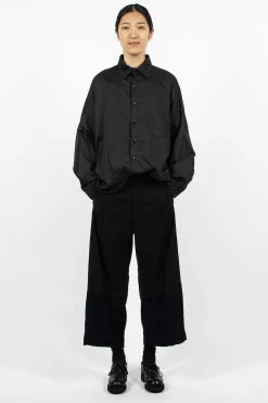 Chez Vidalenc Kati Pants L90 Wool Marl| Trousers