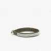 Maria Rudman Khaki Hide A Bracelet 1| Bracelets