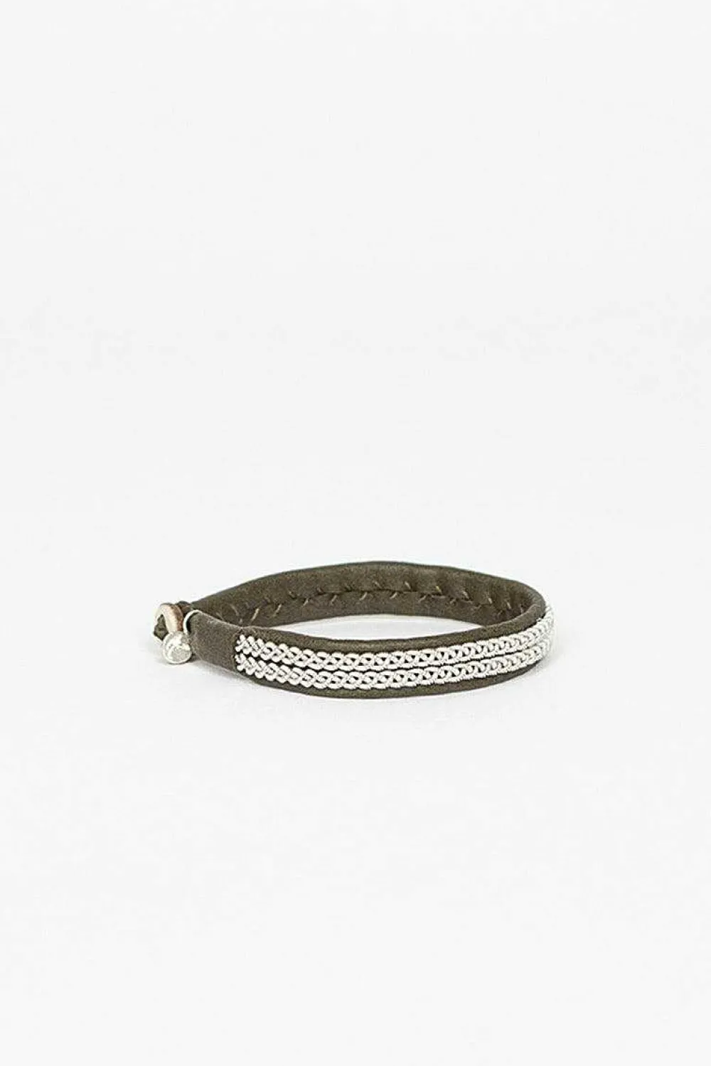 Maria Rudman Khaki Hide A Bracelet 1| Bracelets