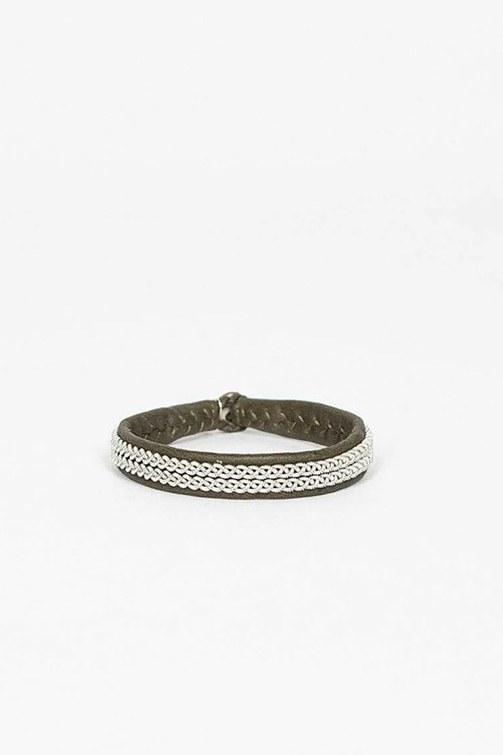 Maria Rudman Khaki Hide A Bracelet 1| Bracelets