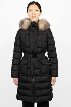 Moncler Khloe Down Coat Black| Outerwear