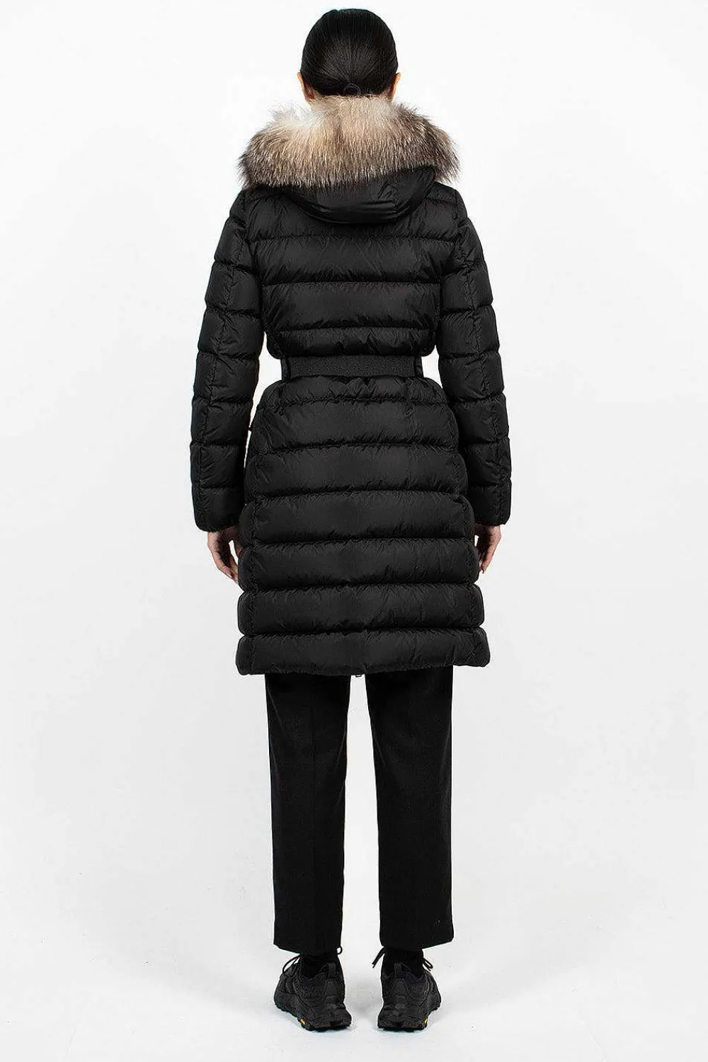 Moncler Khloe Down Coat Black| Outerwear