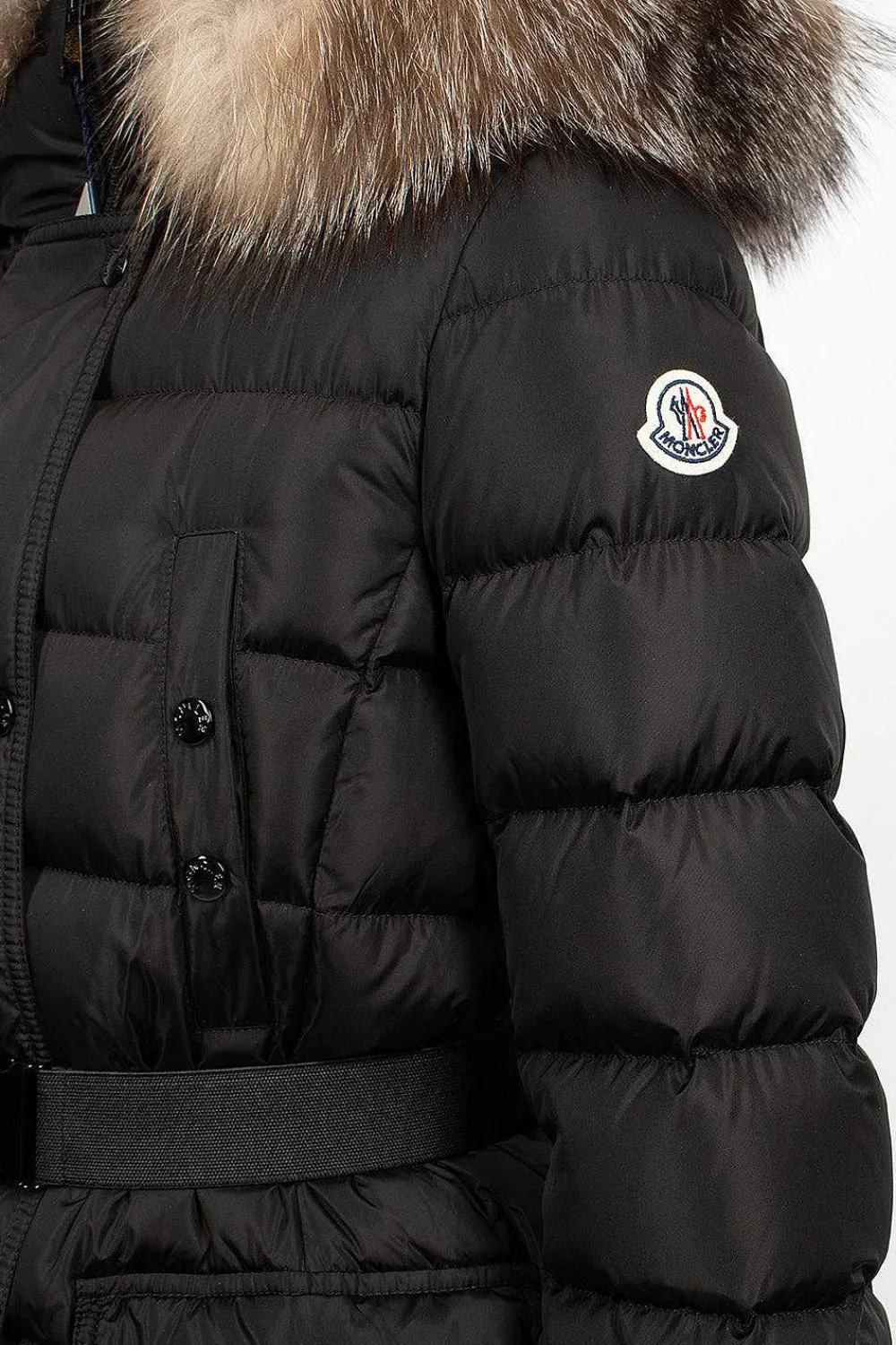 Moncler Khloe Down Coat Black| Outerwear