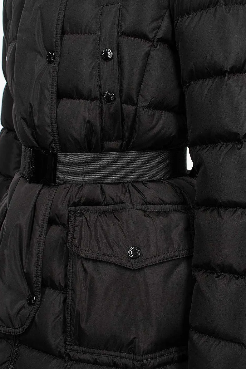 Moncler Khloe Down Coat Black| Outerwear