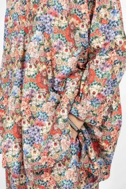 Daniela Gregis Kora Washed Shirt Pink Flowers| Tops