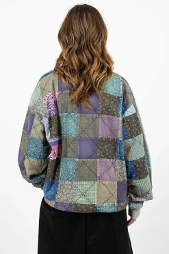 Kapital Kountry Patchwork Sweatshirt Grey| Tops