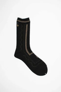 Antipast Kt-161 Baller Lace Socks Black| Tights & Socks