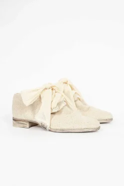 Atelier Inscrire Linen Ore Shoes Natural| Shoes