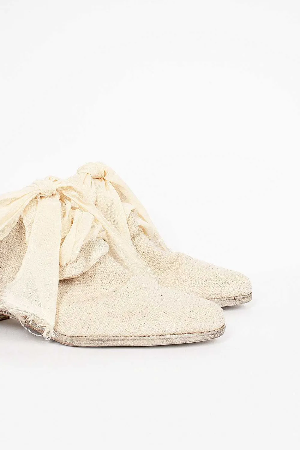 Atelier Inscrire Linen Ore Shoes Natural| Shoes