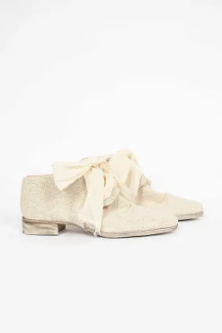 Atelier Inscrire Linen Ore Shoes Natural| Shoes