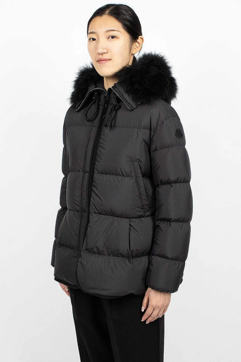 Moncler Locustelle Short Down Jacket Black| Outerwear