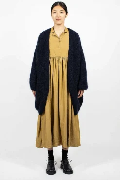 Casey Casey Long Cardigan Navy| Outerwear
