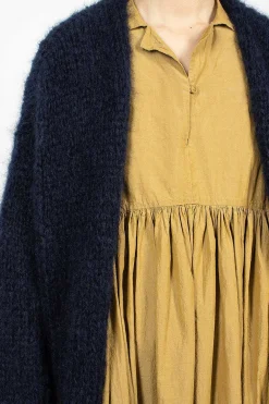 Casey Casey Long Cardigan Navy| Outerwear