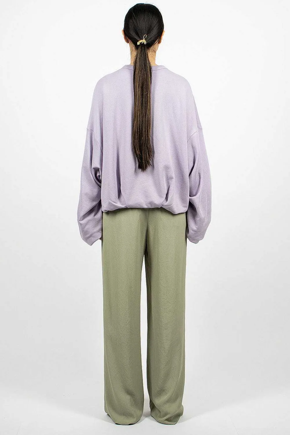Dries Van Noten Loose Suit Pants Mint| Trousers