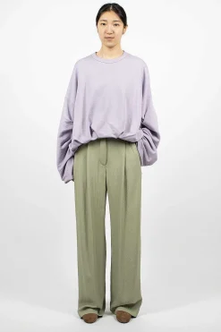 Dries Van Noten Loose Suit Pants Mint| Trousers