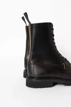 Tricker’s Lucia Super Boot Horween Black Cmxl| Boots