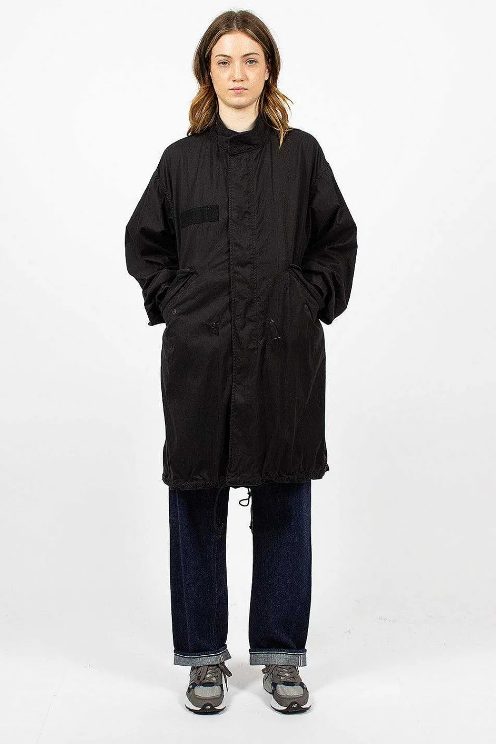 OrSlow M-65 Fish Tail Coat Black| Outerwear