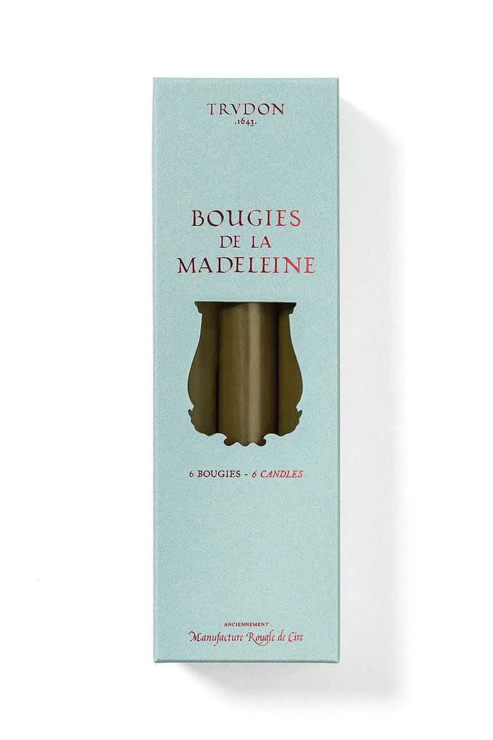 Cire Trudon Madeline Taper Candles Khaki| Candles