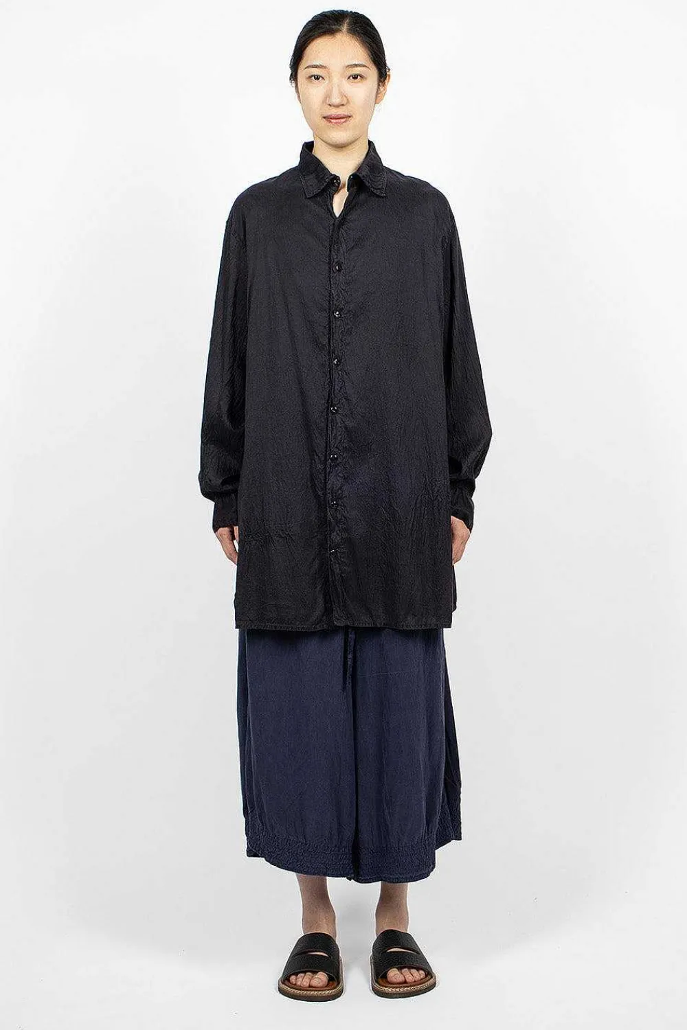 Chez Vidalenc Malbo Shirt Black/Blue| Shirts