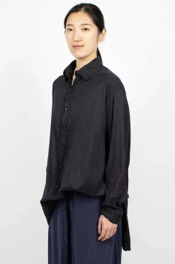 Chez Vidalenc Malbo Shirt Black/Blue| Shirts