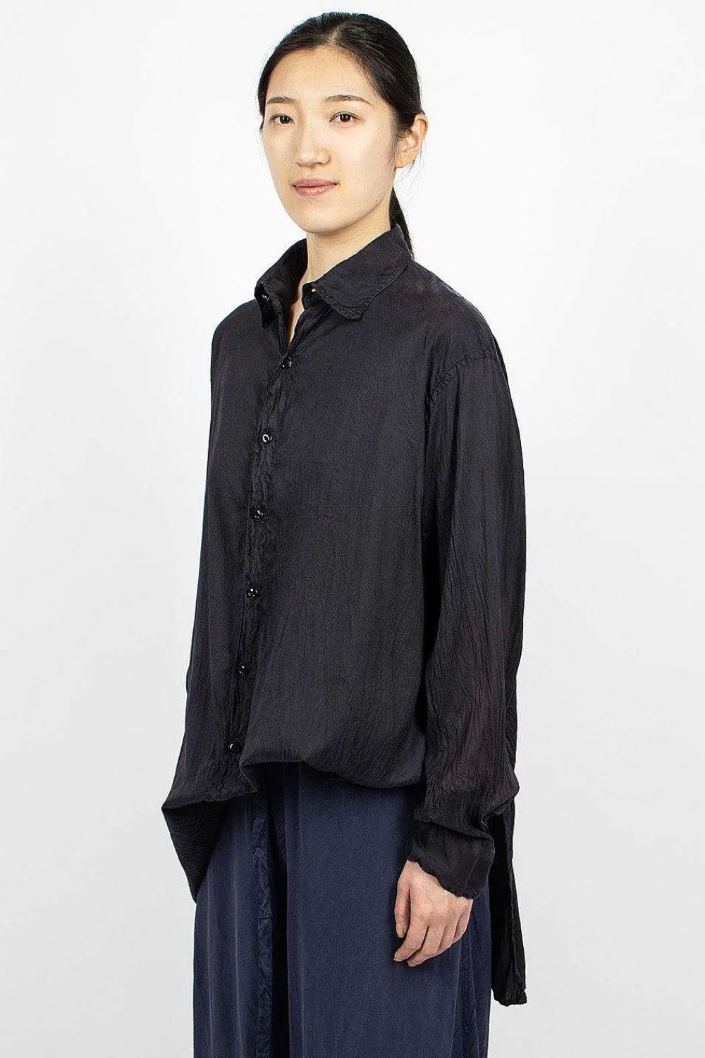 Chez Vidalenc Malbo Shirt Black/Blue| Shirts