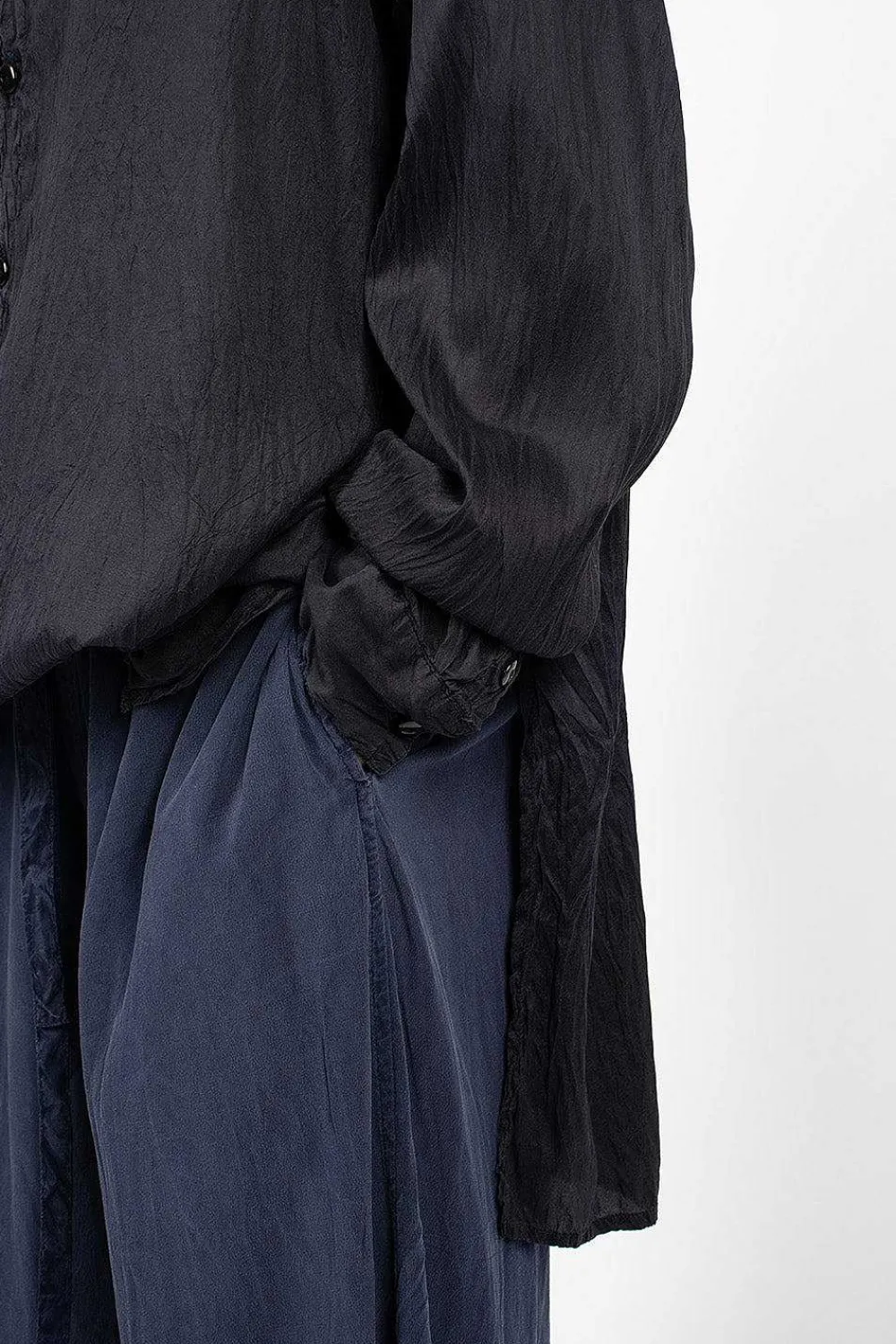 Chez Vidalenc Malbo Shirt Black/Blue| Shirts