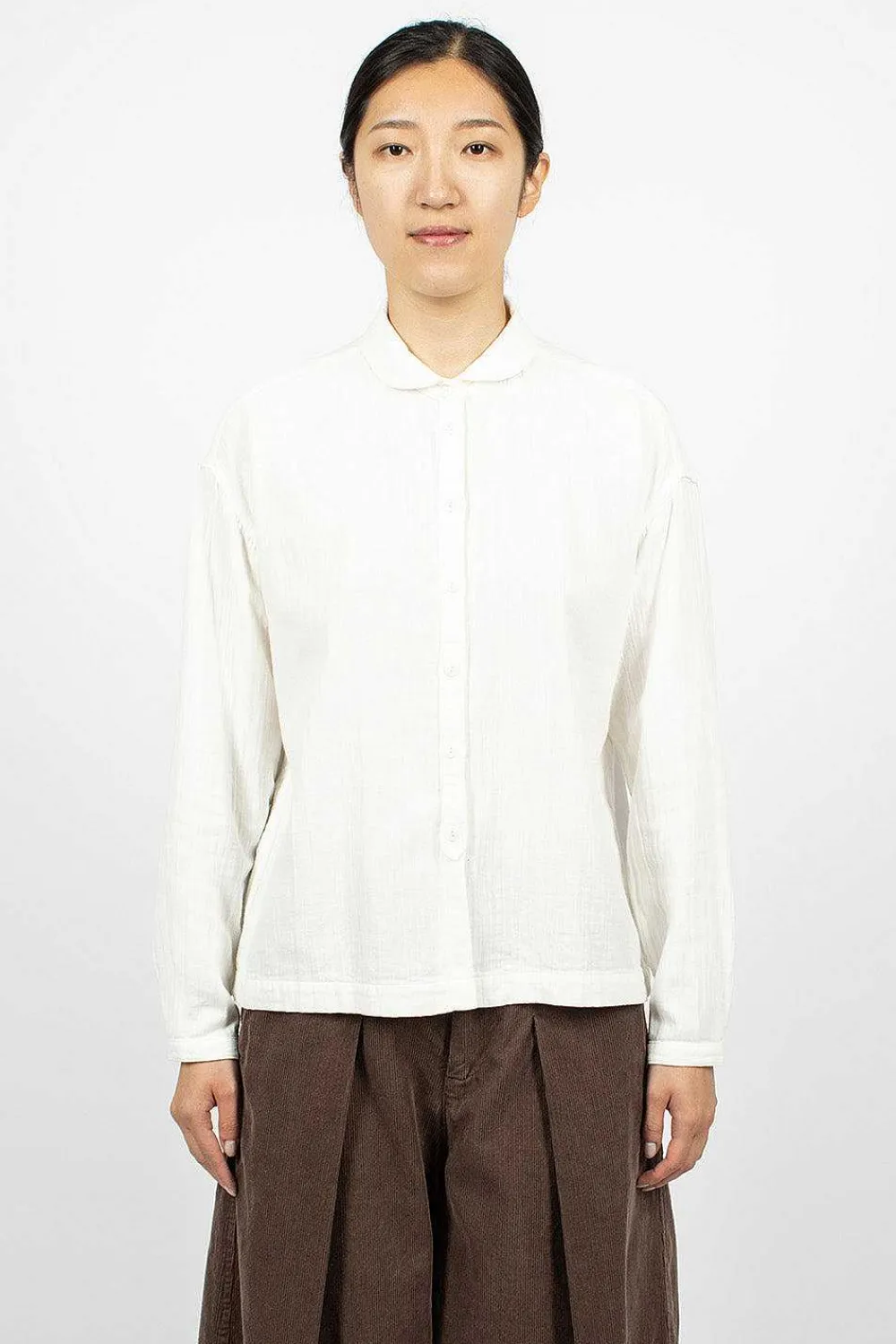YMC Marianne Shirt Doublecloth White| Shirts