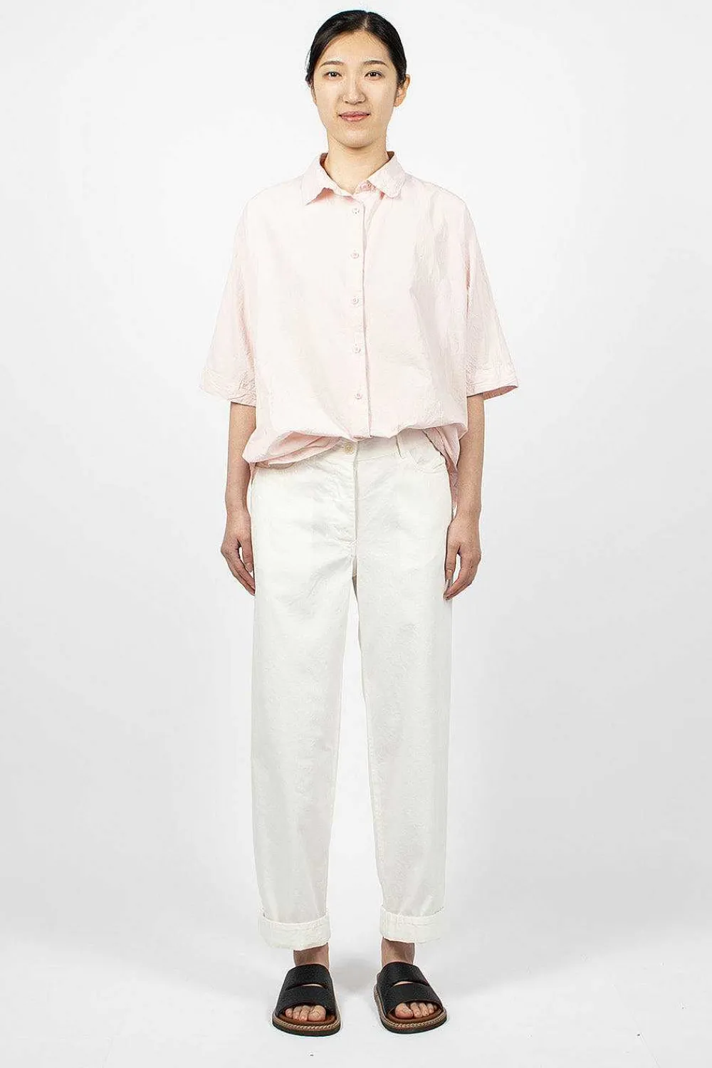 Casey Casey Marie Jean Off White| Trousers