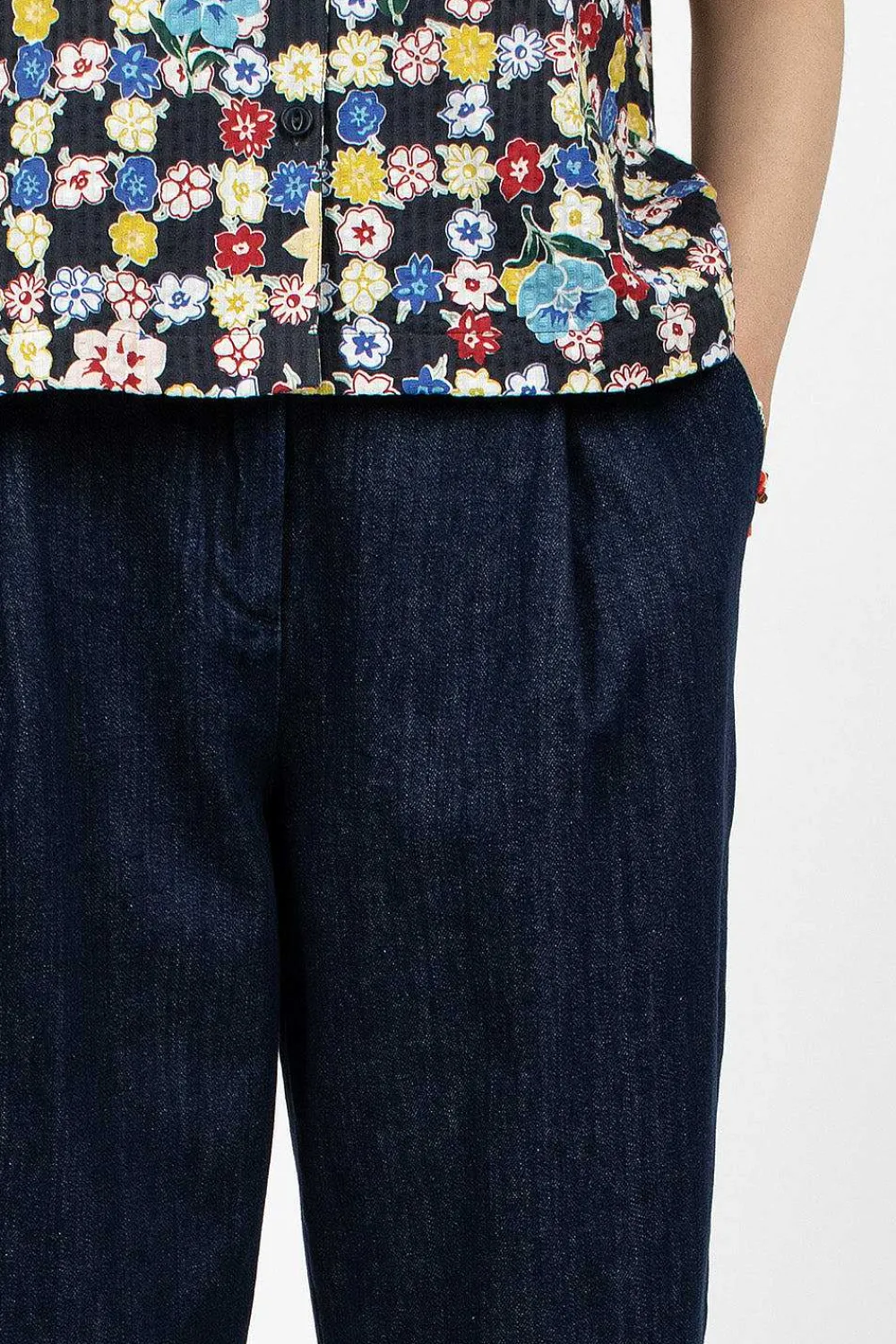 YMC Market Trouser Indigo| Trousers