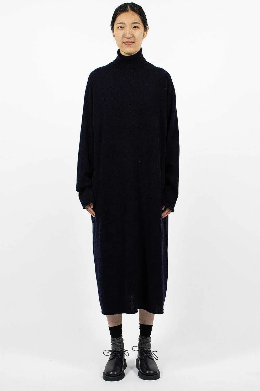 Sofie D'Hoore Mascara High Neck Dress| Knitwear