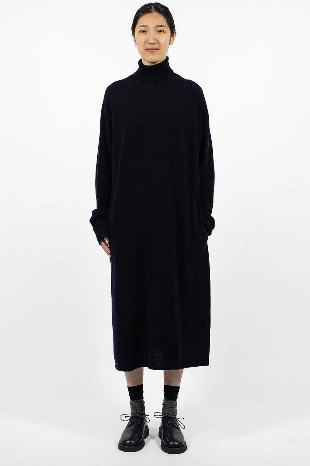Sofie D'Hoore Mascara High Neck Dress| Knitwear