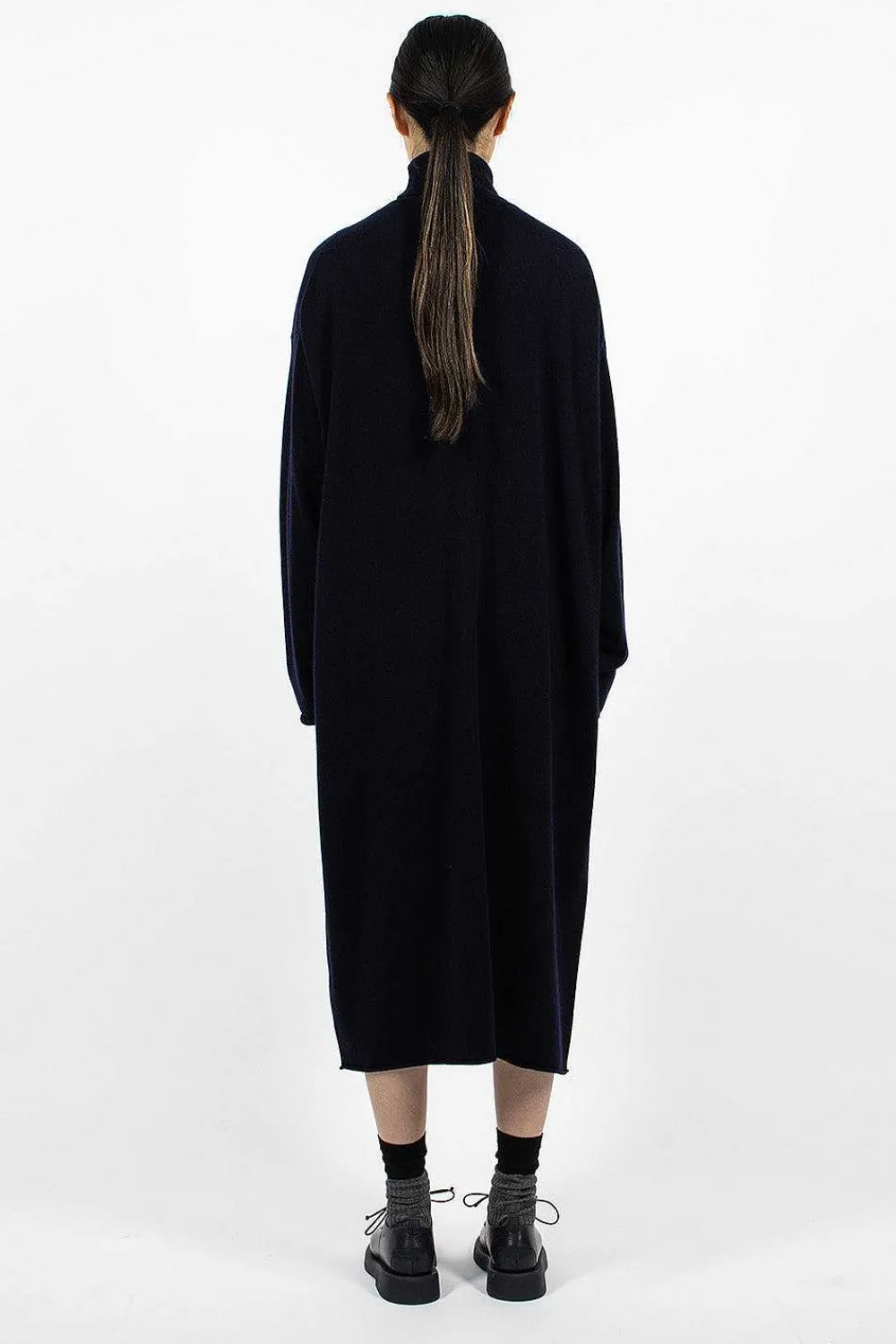 Sofie D'Hoore Mascara High Neck Dress| Knitwear