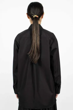 Simone Rocha Masculine Cup Detail Shirt| Shirts