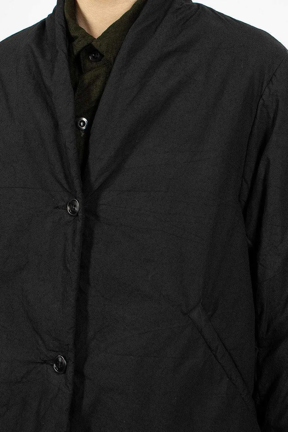 Chez Vidalenc Mini Coat Cotton Cambric| Outerwear