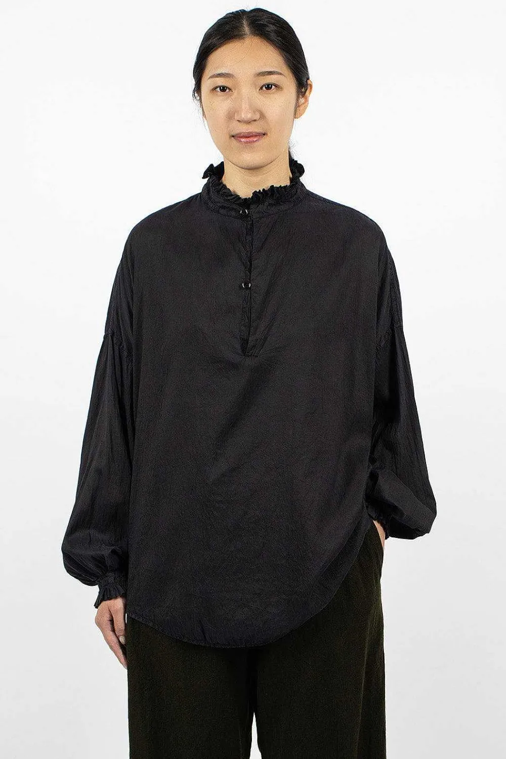 Chez Vidalenc Mini Medici Shirt Black| Shirts