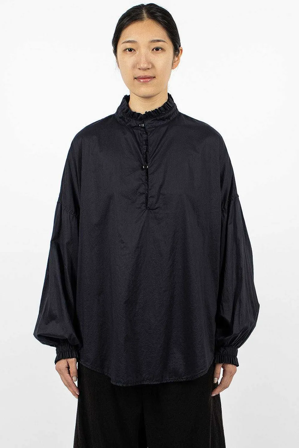 Chez Vidalenc Mini Medici Shirt Dark Navy| Shirts
