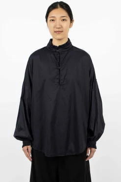 Chez Vidalenc Mini Medici Shirt Dark Navy| Tops