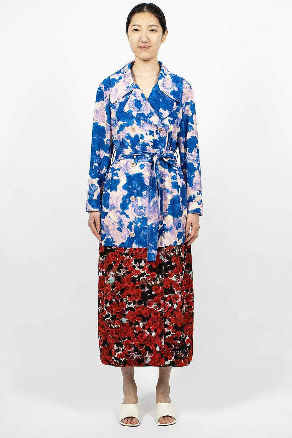 Dries Van Noten Mixed Floral Coat| Dresses