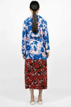 Dries Van Noten Mixed Floral Coat| Outerwear