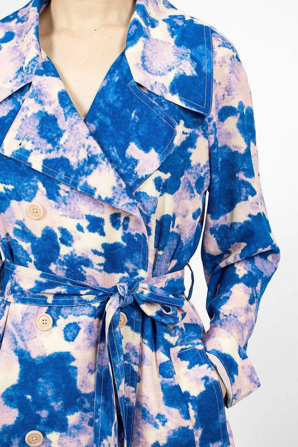 Dries Van Noten Mixed Floral Coat| Outerwear