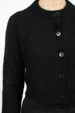 Acne Studios Mohair Cardigan Black| Knitwear