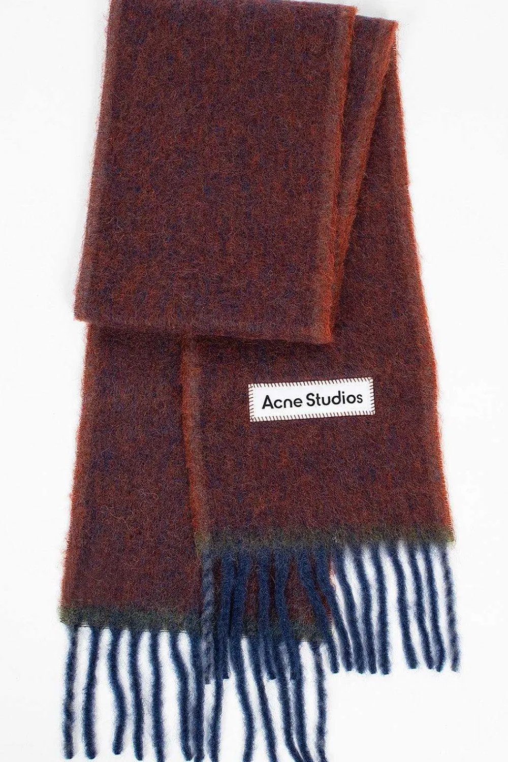 Acne Studios Mohair Scarf Aubergine| Scarves & Gloves