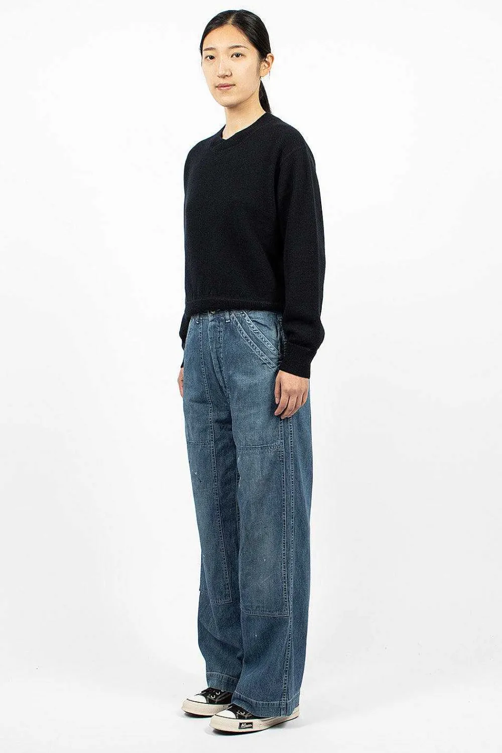 Chimala Mp12A Painter Jean Indigo Splatter| Jeans