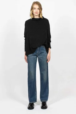 Chimala Mp03B Straight Cut Jean Medium Distress| Trousers