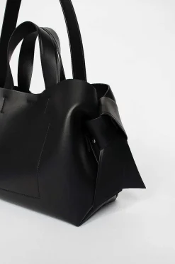 Acne Studios Musubi Midi Tote Black| Bags
