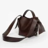 Acne Studios Musubi Midi Tote Dark Brown| Bags
