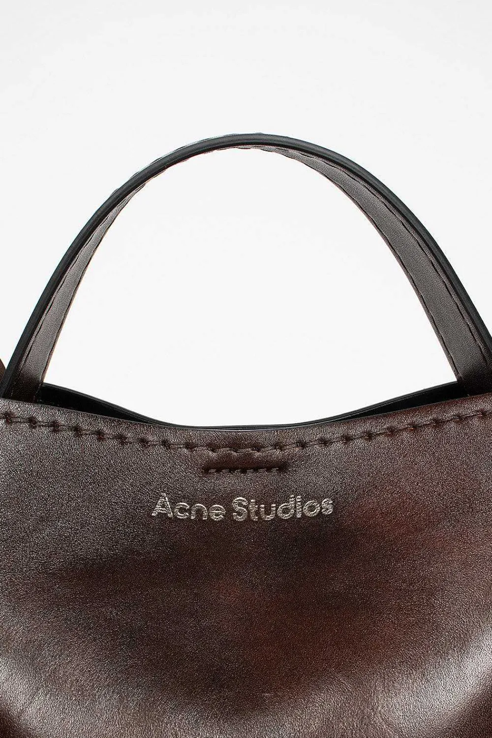 Acne Studios Musubi Midi Tote Dark Brown| Bags